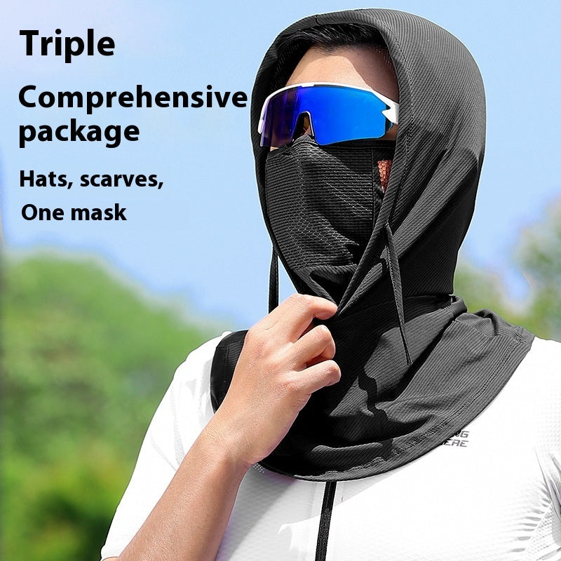 Bicycle Hood Cycling Mask Sun Protection