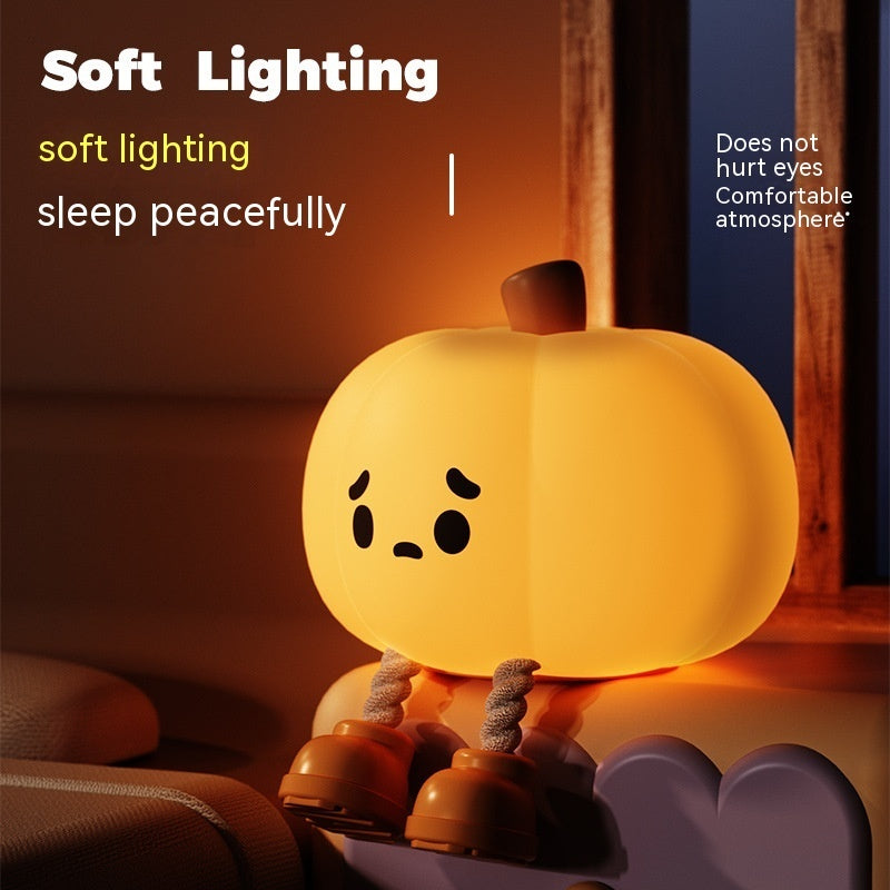 Pumpkin Lamp Small Night Lamp Halloween