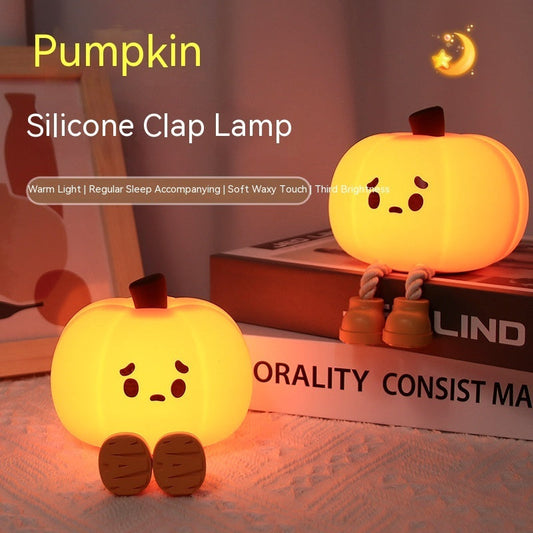 Pumpkin Lamp Small Night Lamp Halloween