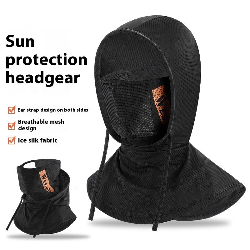 Bicycle Hood Cycling Mask Sun Protection