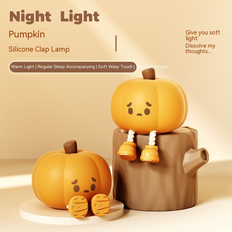 Pumpkin Lamp Small Night Lamp Halloween